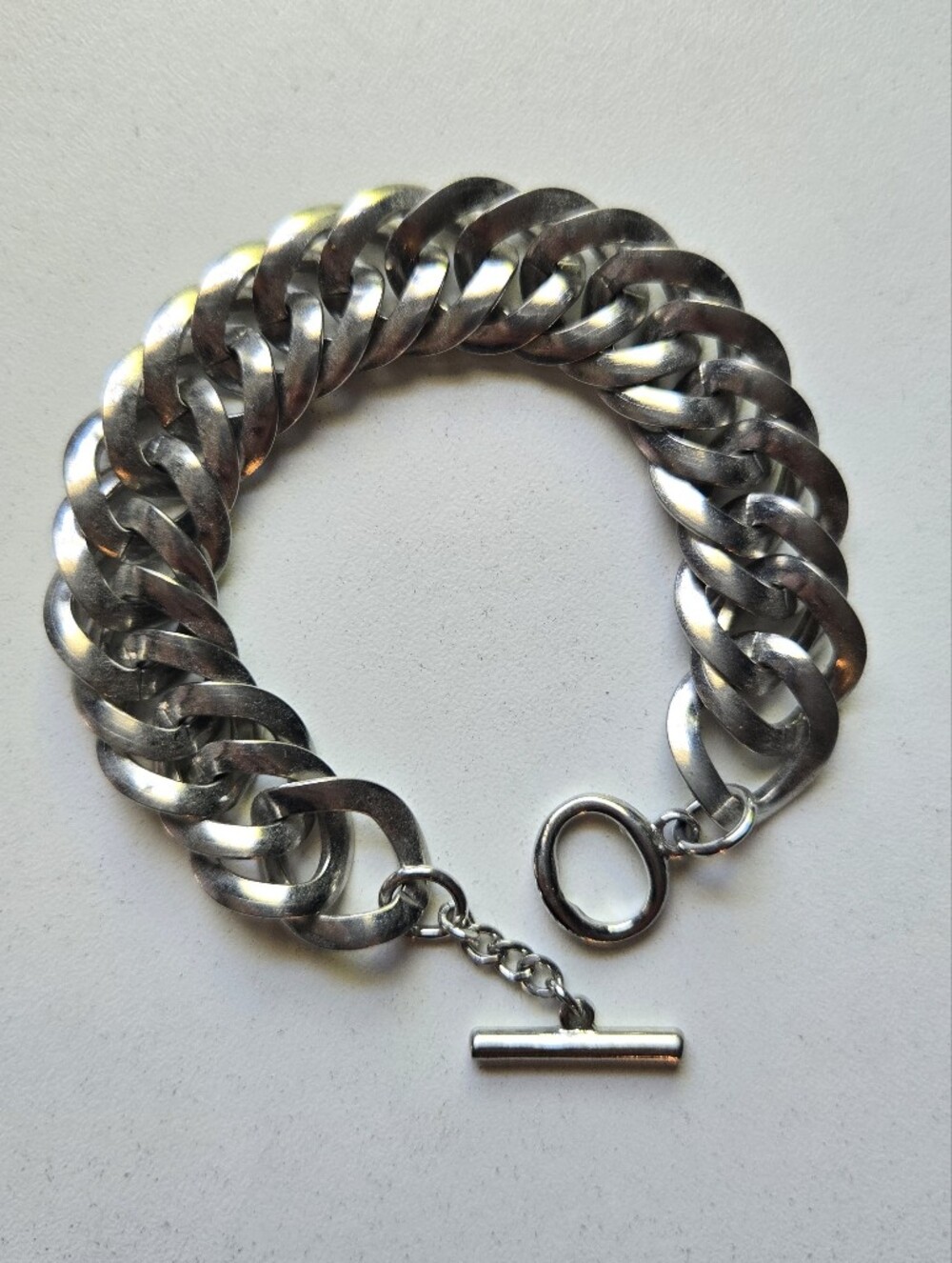 Stainless Steel Curb Link Bracelet